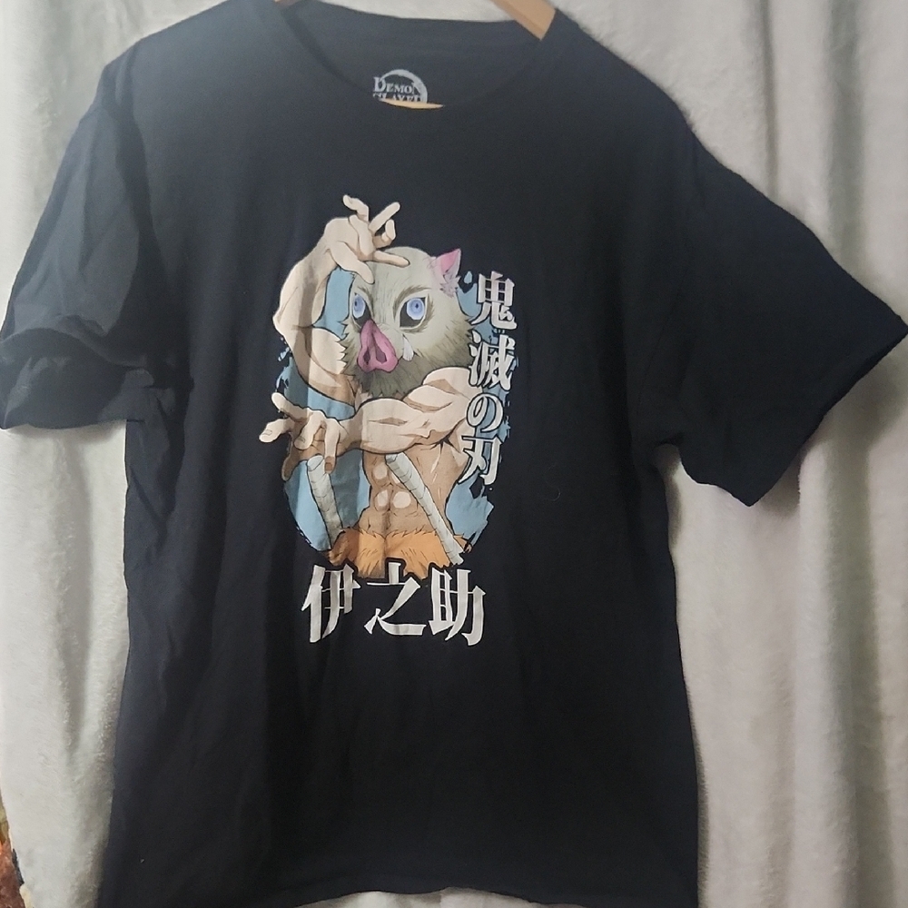 Demon‎ Slayer Graphic T-Shirt Mens Size L